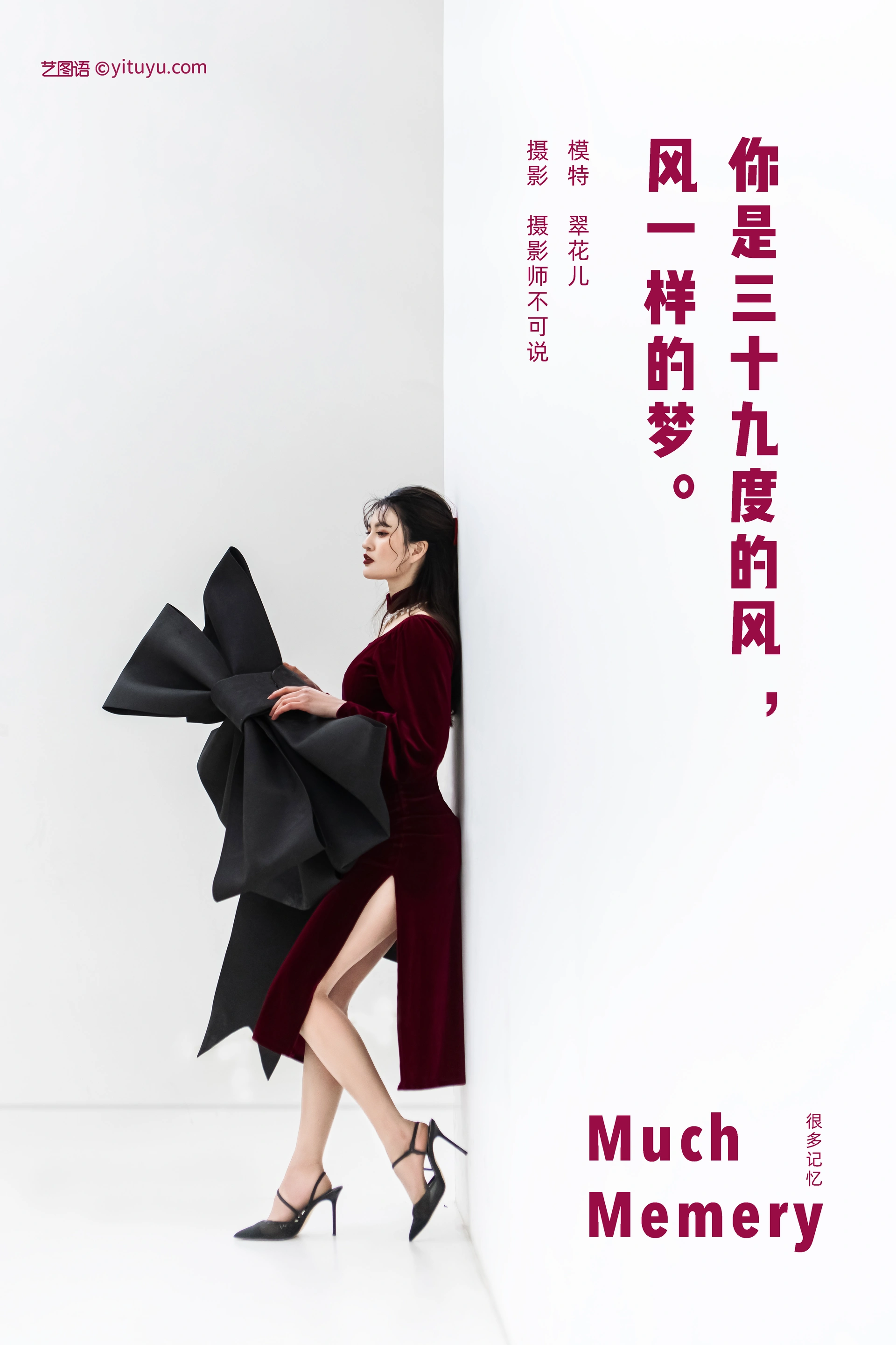 [YITUYU艺图语]2022.01.01 Much Memory 翠花儿 1